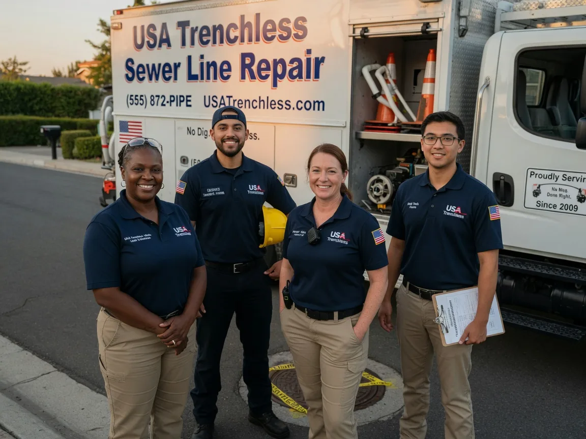 Sewer Line Repair company in Winfall, NC